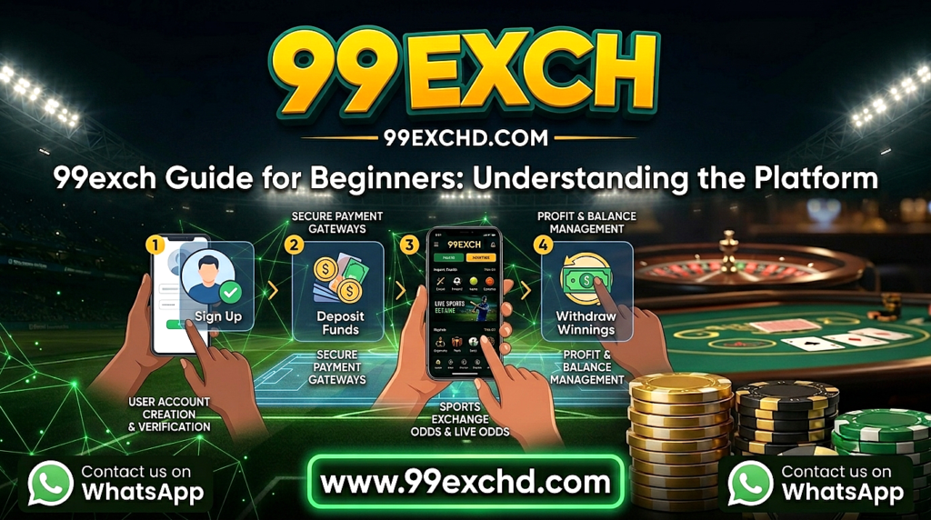A beginner-friendly 99exch guide explaining the platform overview, key features, navigation, user experience, and match insights for new users.