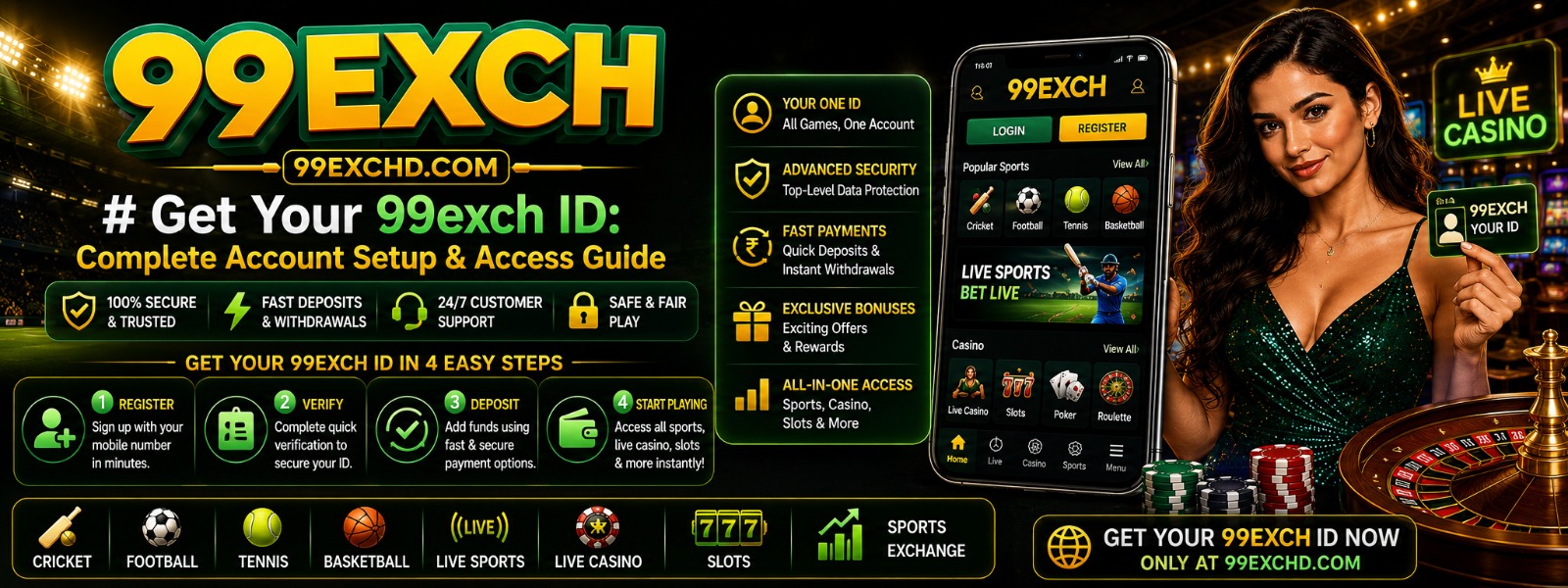 99exch id banner