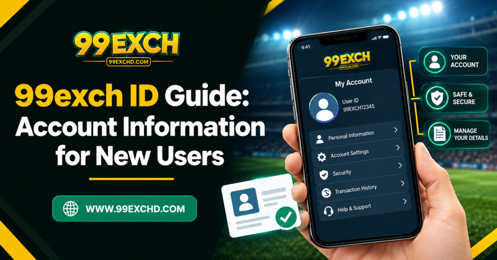 99exch ID guide explaining account information, account details, login credentials, and security basics for new 99exch users.